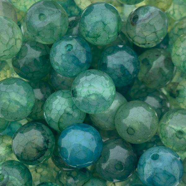 Edelsteen Dragon Veins agaat 8mm-Kraaltjes van Renate