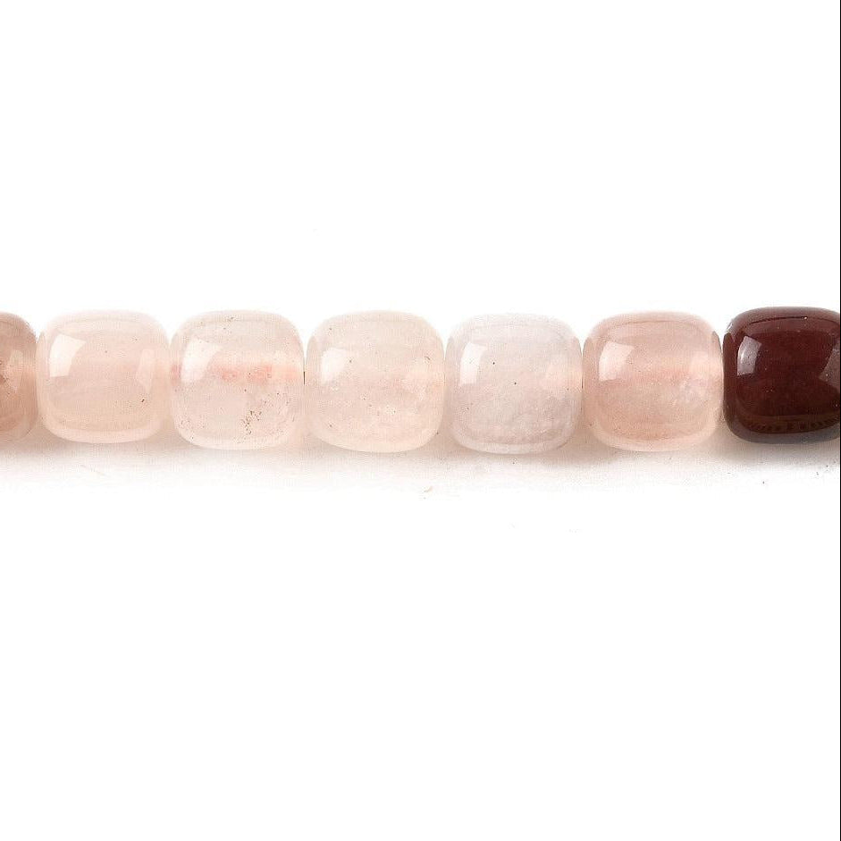 Edelsteen Kraal Aardbeienkwarts Ton Paars 8x8mm - per stuk-Kralen-Kraaltjes van Renate