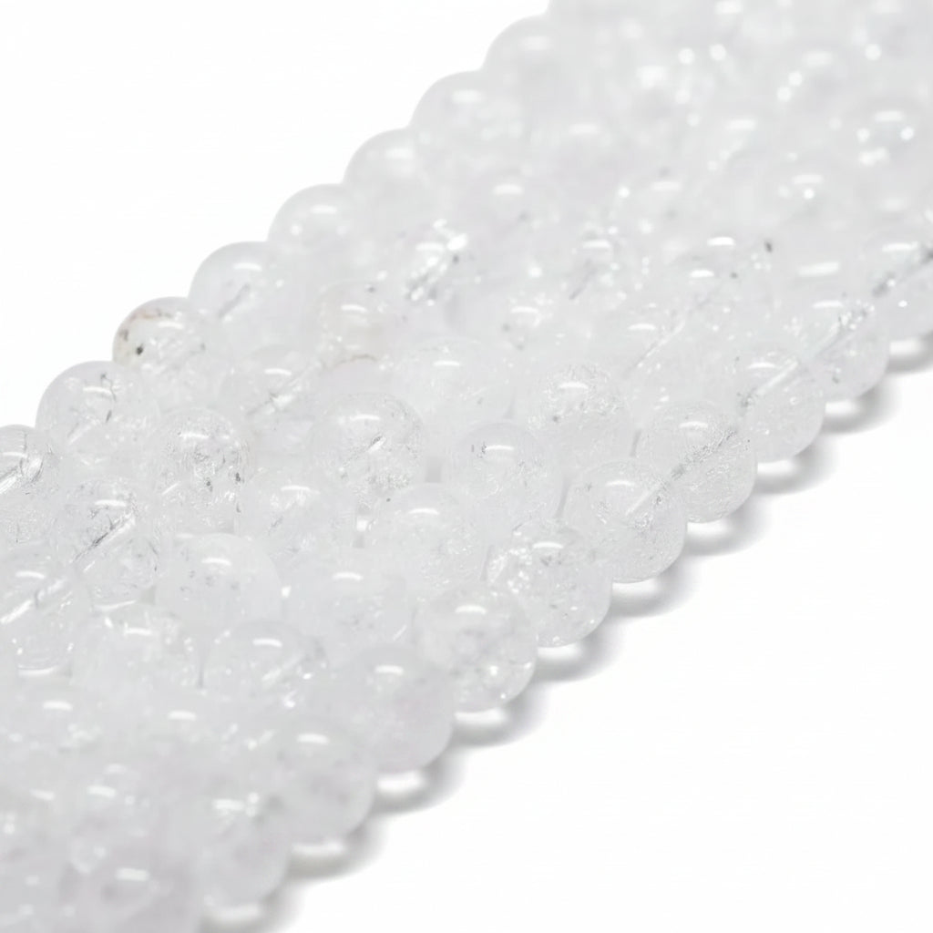 Edelsteen Kraal Bergkristal 8mm - per stuk-Kralen-Kraaltjes van Renate