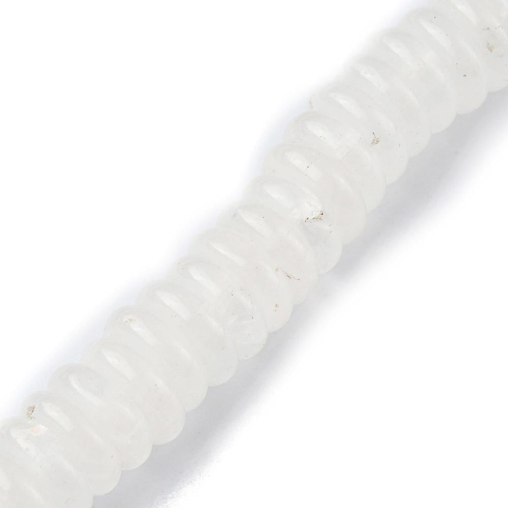 Edelsteen Kralen Bergkristal Disc Transparant 12x4mm - per stuk-Kralen-Kraaltjes van Renate