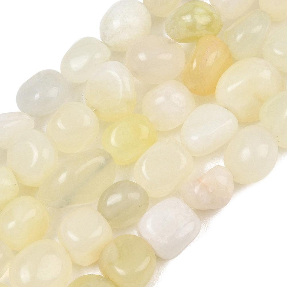 Edelsteen Kraal New Jade Nugget 11mm - per stuk-Kralen-Kraaltjes van Renate