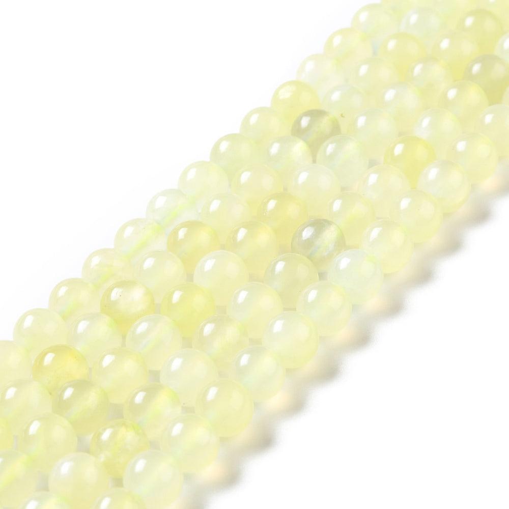 Edelsteen Kraal Jade Rond Lichtgroen 8mm - per stuk-Kralen-Kraaltjes van Renate