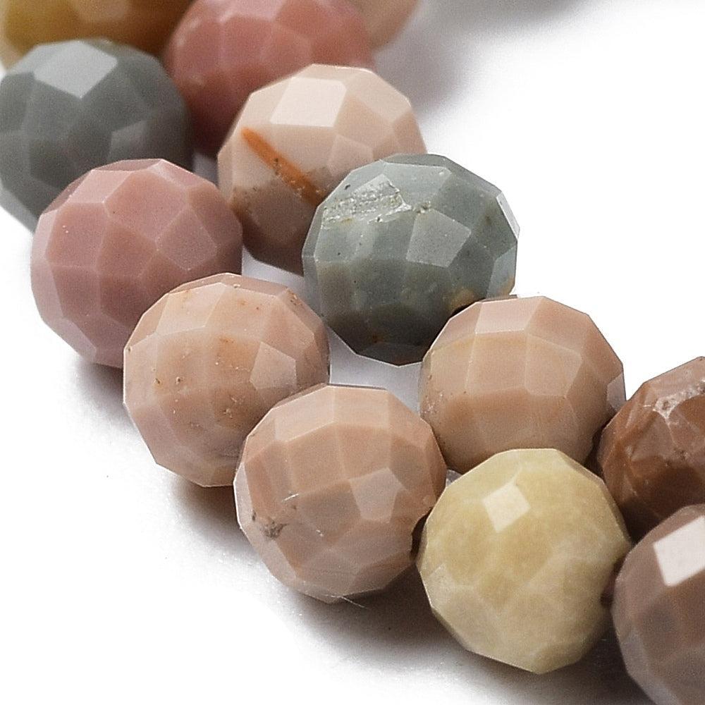 Edelsteen Kralen Agaat Rond 3mm - per streng (± 134 stuks)-Kralen-Kraaltjes van Renate
