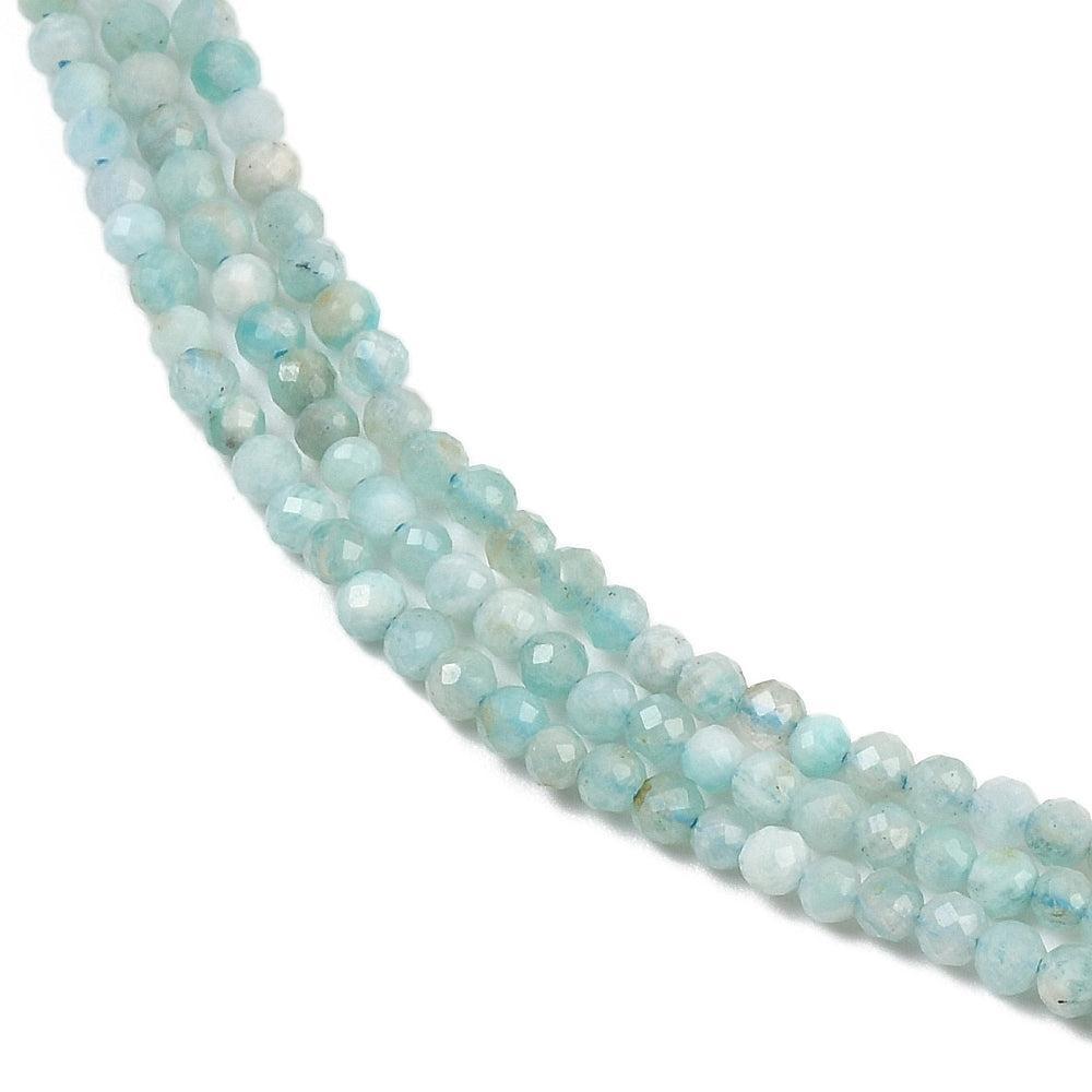 Edelsteen Kralen Amazoniet 2mm - 50 stuks-Kralen-Kraaltjes van Renate