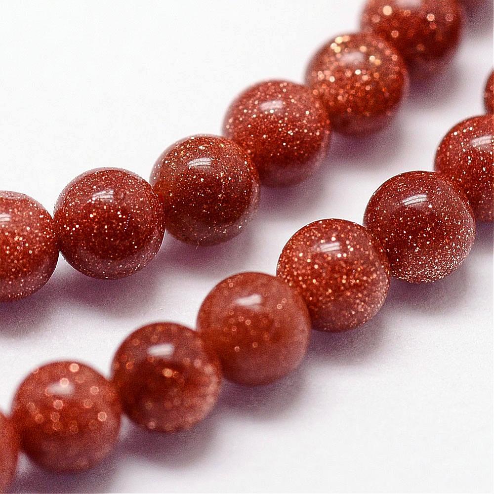 Edelsteen Kralen Goudsteen Rond Bruin 3mm - 20 stuks-Kralen-Kraaltjes van Renate