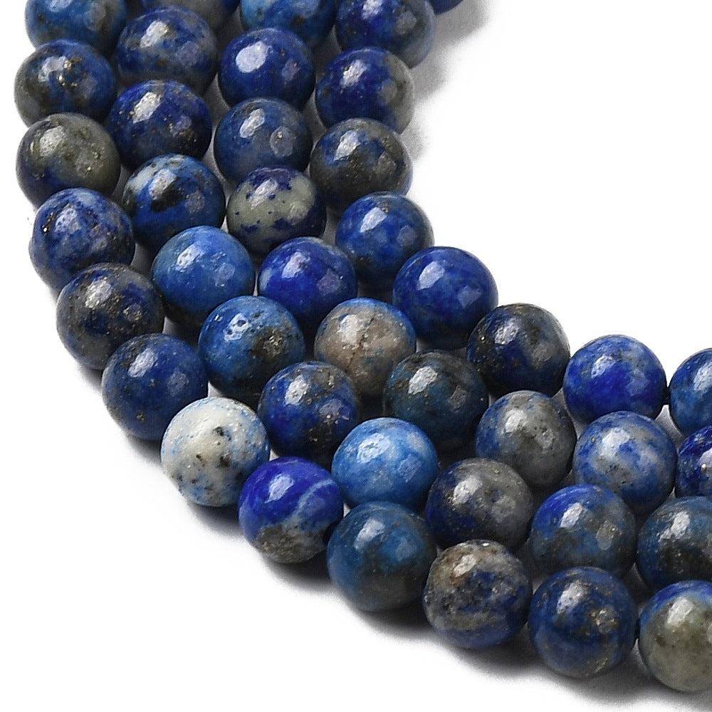 Edelsteen Kralen Lapis Lazuli Rond 5mm - per streng (± 134 stuks)-Kralen-Kraaltjes van Renate