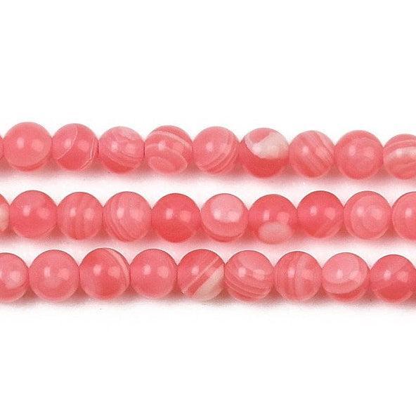 Edelsteen Kralen Rhodochrosiet Rond 2mm - per streng (± 162 stuks)-Kralen-Kraaltjes van Renate