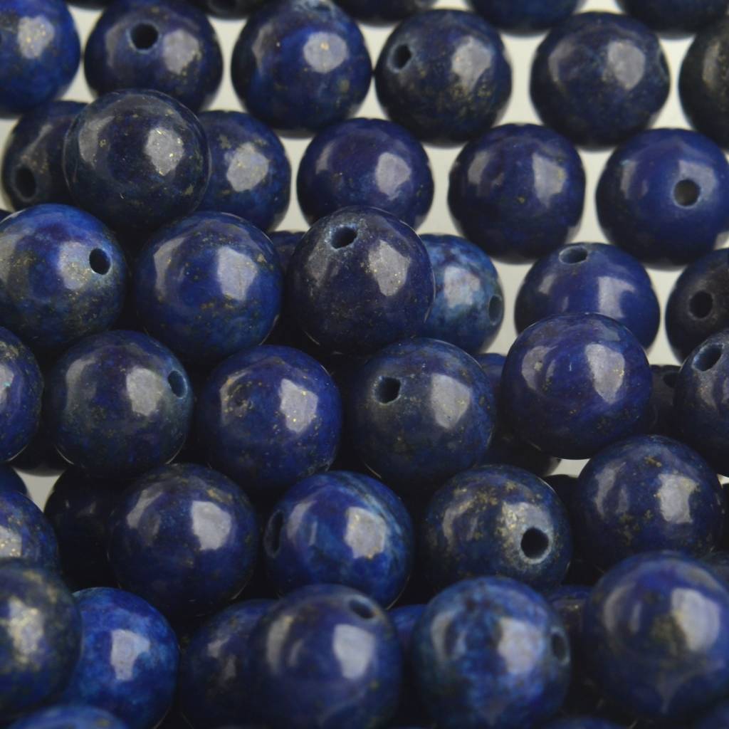Edelsteen Lapis Lazuli 8mm-Kraaltjes van Renate