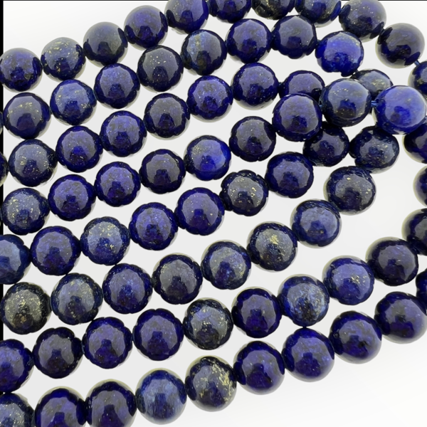 Edelsteen Lapis Lazuli 8mm-Kralen-Kraaltjes van Renate