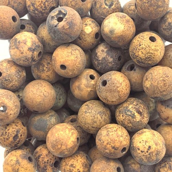 Edelsteen Natural agaat camel 8mm-Kraaltjes van Renate