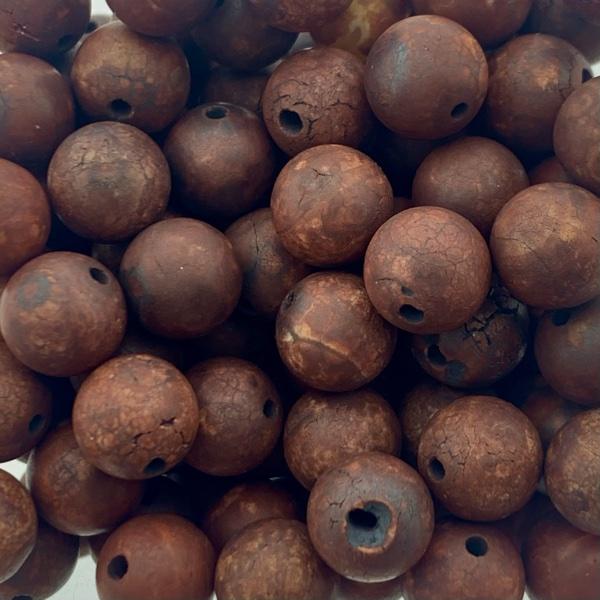 Edelsteen Natural agaat dark red 8mm-Kraaltjes van Renate