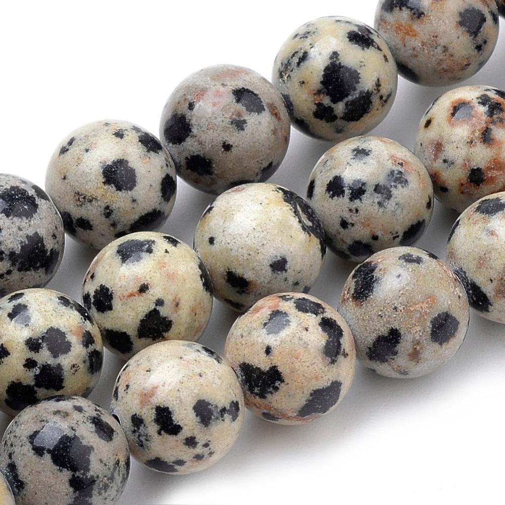 Edelsteen Rond Jasper 6mm - per zakje (15 stuks)-Kraaltjes van Renate