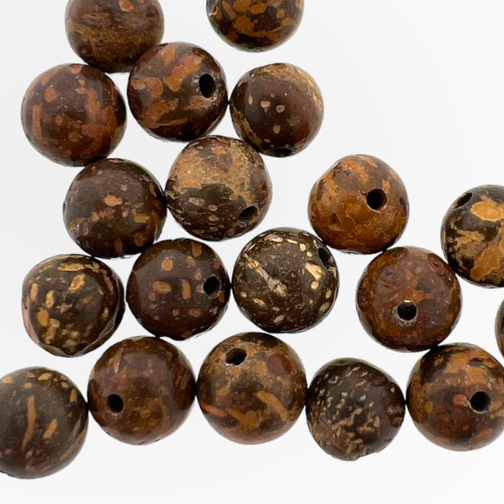 Edelsteen Starburst Jasper kraal rond 6mm - 10 stuks-Kralen-Kraaltjes van Renate