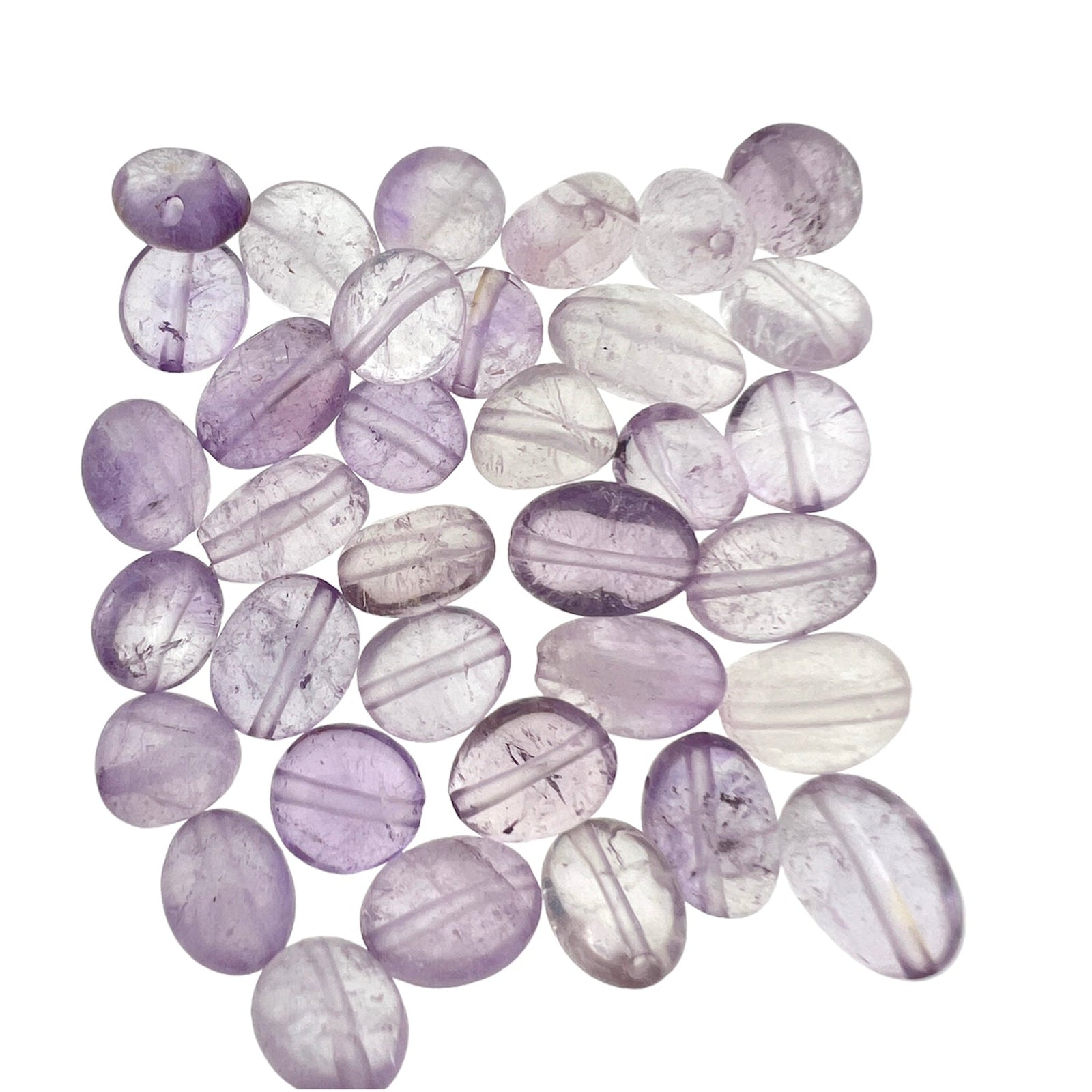 Edelsteen amethist nuggets 5x7mm-Kralen-Kraaltjes van Renate