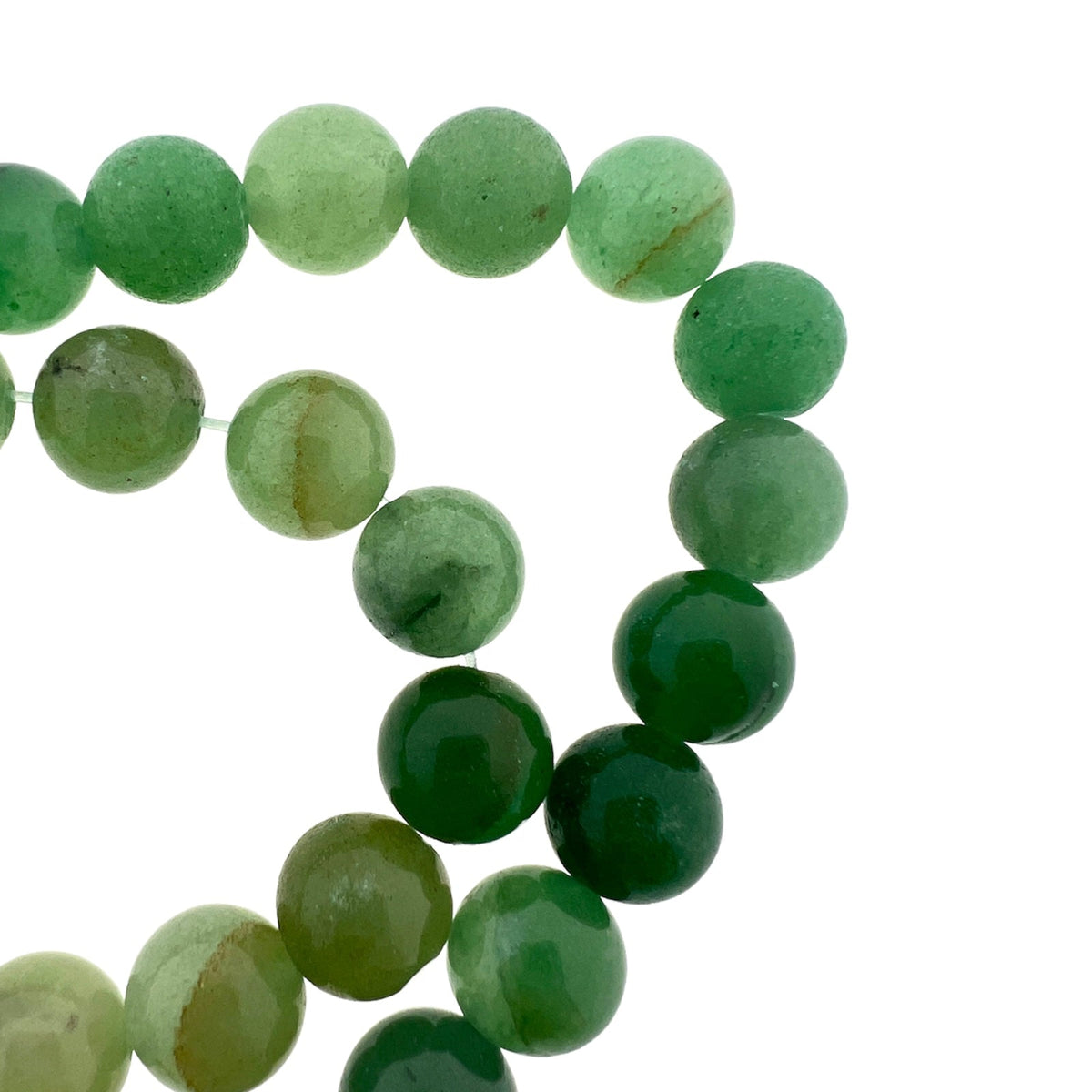 Edelsteen aventurine green 8mm-Kralen-Kraaltjes van Renate