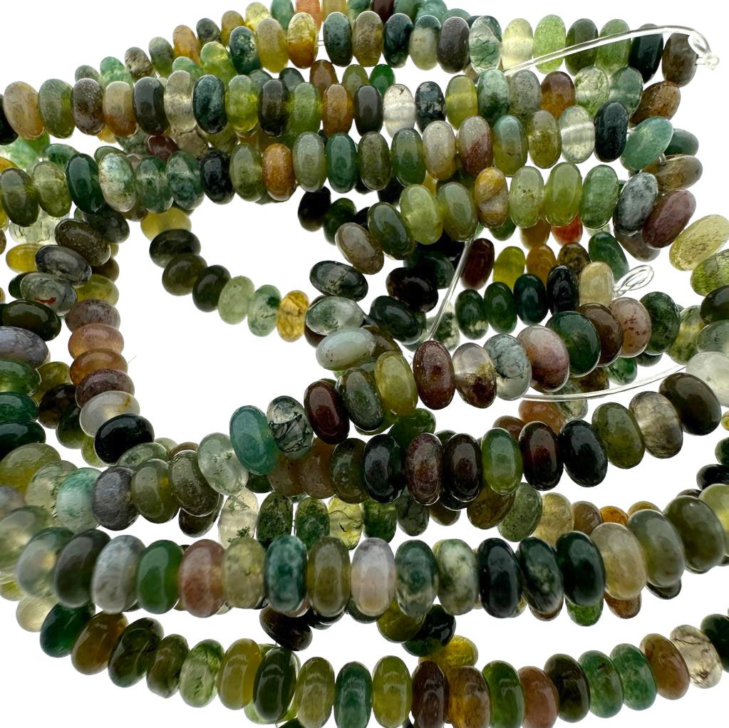 Edelsteen indian agaat 4mm - 10 stuks-Kralen-Kraaltjes van Renate