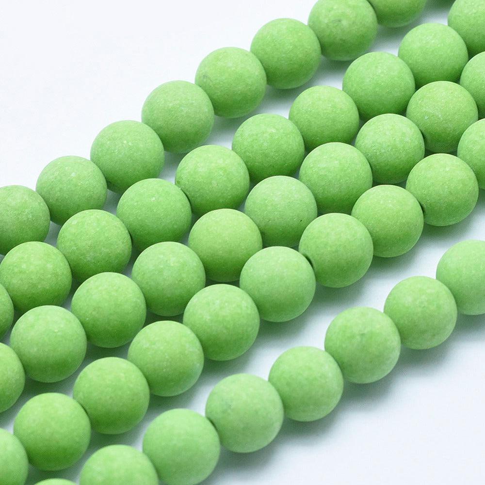 Edelsteen jade rond 4mm groen- 20 stuks-Kralen-Kraaltjes van Renate