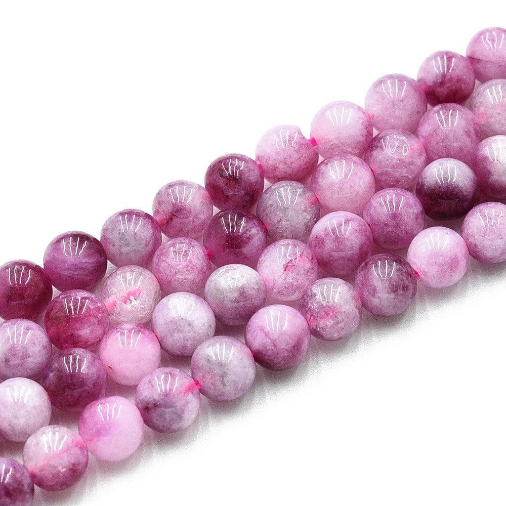 Edelsteen kraal Quartz Roze 6mm - 15 stuks-Kralen-Kraaltjes van Renate