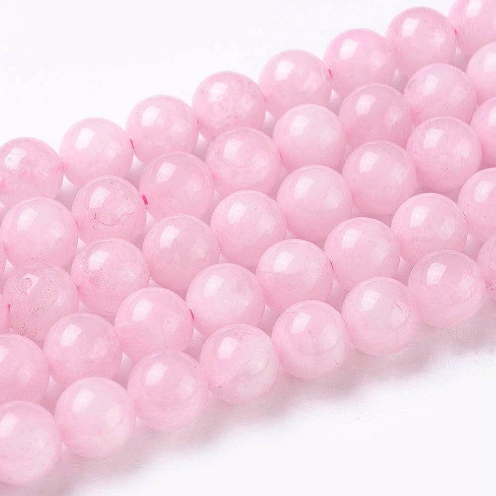 Edelsteen kraal Rose Quartz rond 4mm - 22 stuks-Kralen-Kraaltjes van Renate