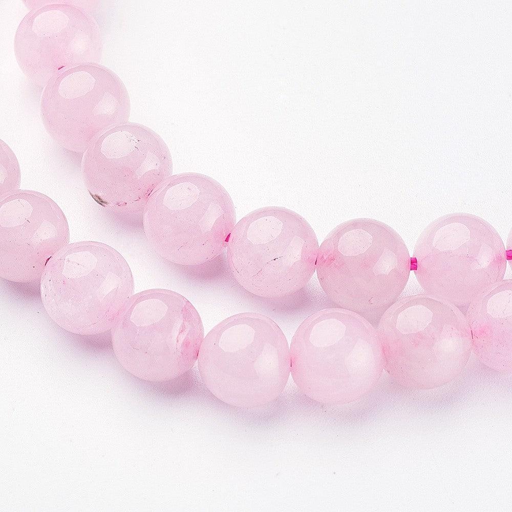 Edelsteen kraal Rose Quartz rond 4mm - 22 stuks-Kralen-Kraaltjes van Renate