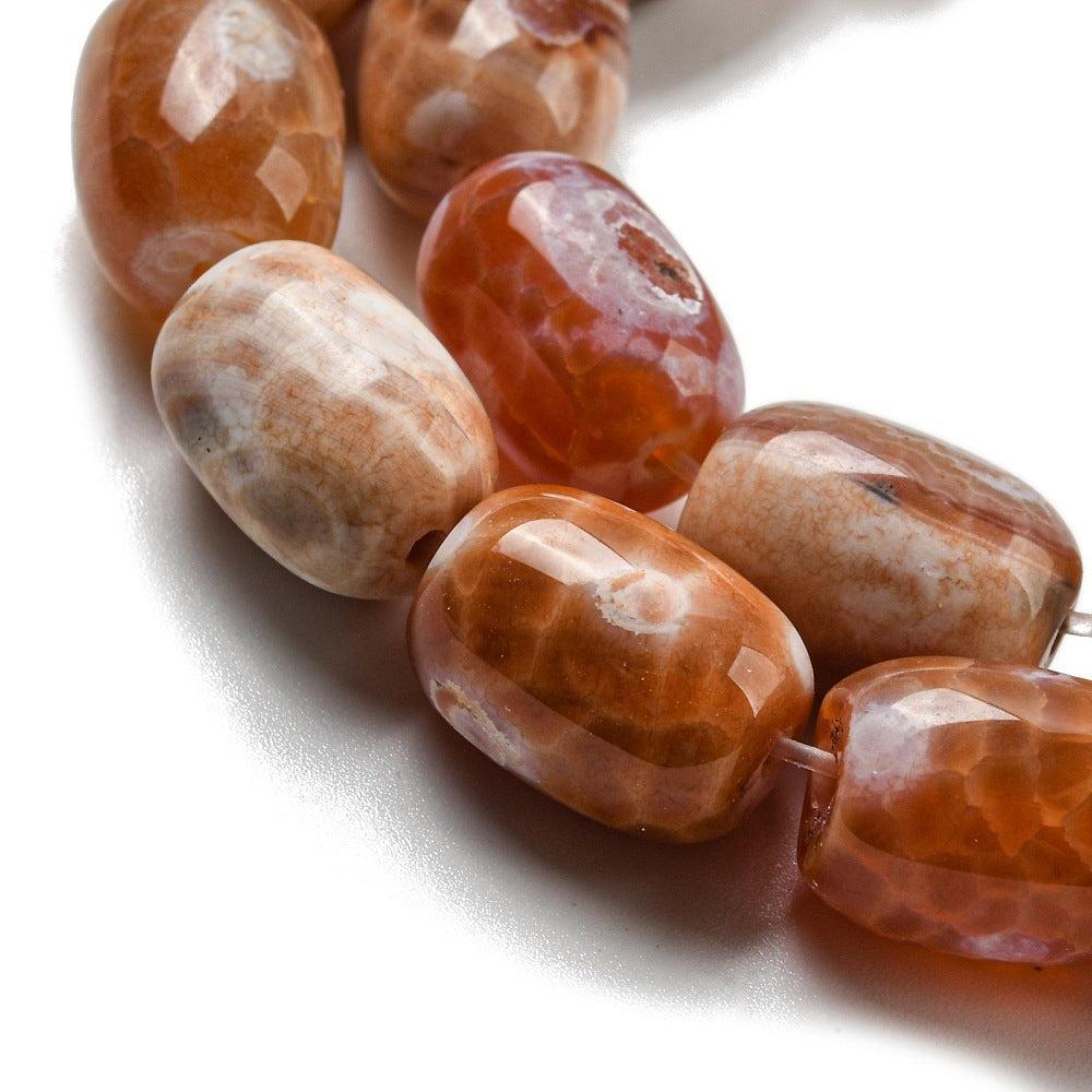 Edelsteen kraal agaat dragon veins 13mm - per stuk-Kralen-Kraaltjes van Renate