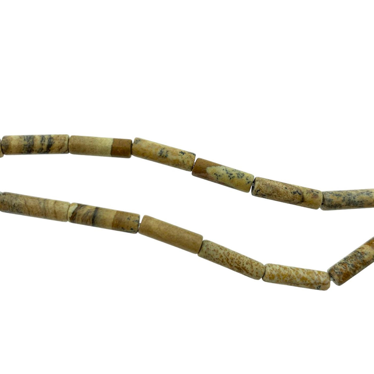 Edelsteen kraal jasper tube 13x5mm-Kralen-Kraaltjes van Renate