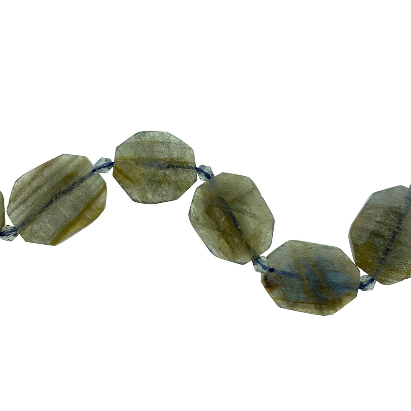 Edelsteen kraal labradorite 20mm-Kralen-Kraaltjes van Renate