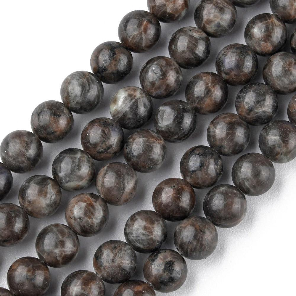Edelsteen labradoriet grey 8mm-Kralen-Kraaltjes van Renate