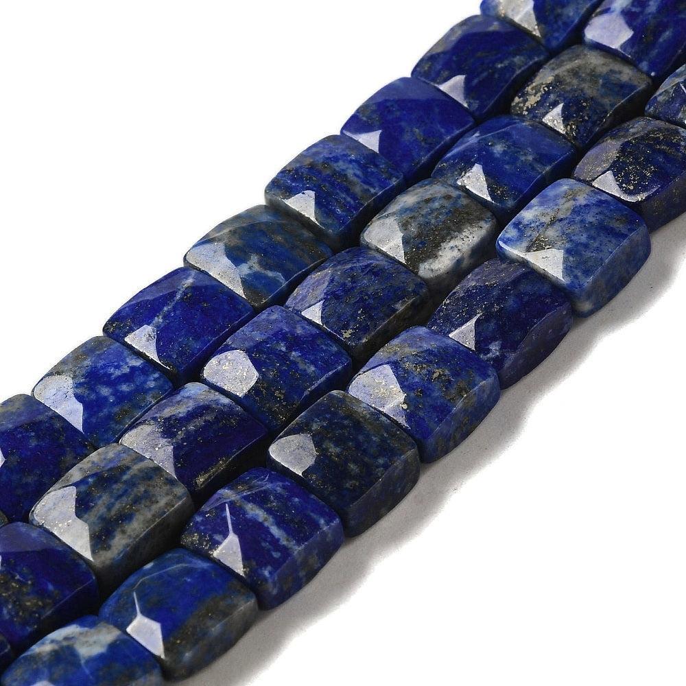 Edelsteen lapis 10mm faceted - per stuk-Kralen-Kraaltjes van Renate