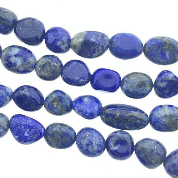 Edelsteen nugget Lapis lazuli blauw 5-8mm-Kraaltjes van Renate