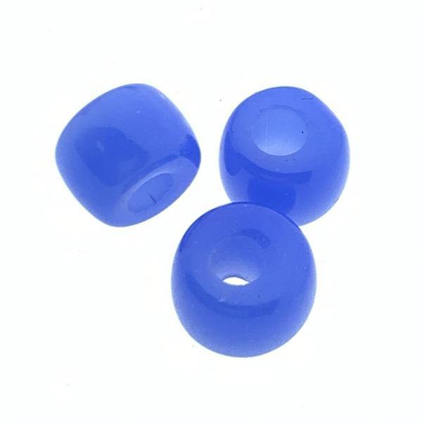 Edelsteen rondel Blauw 8x6mm Ø2,5mm-Kraaltjes van Renate