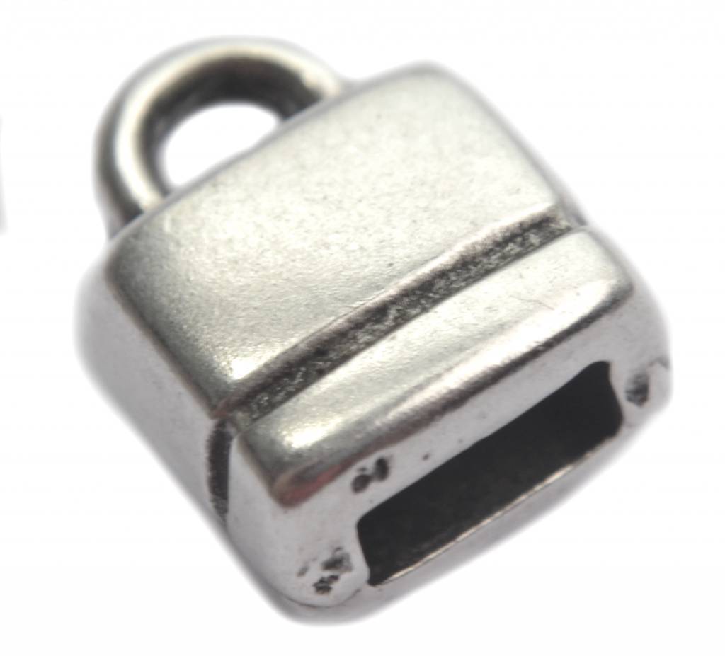 Eindkap 5x2.5mm Zilver DQ-Kraaltjes van Renate