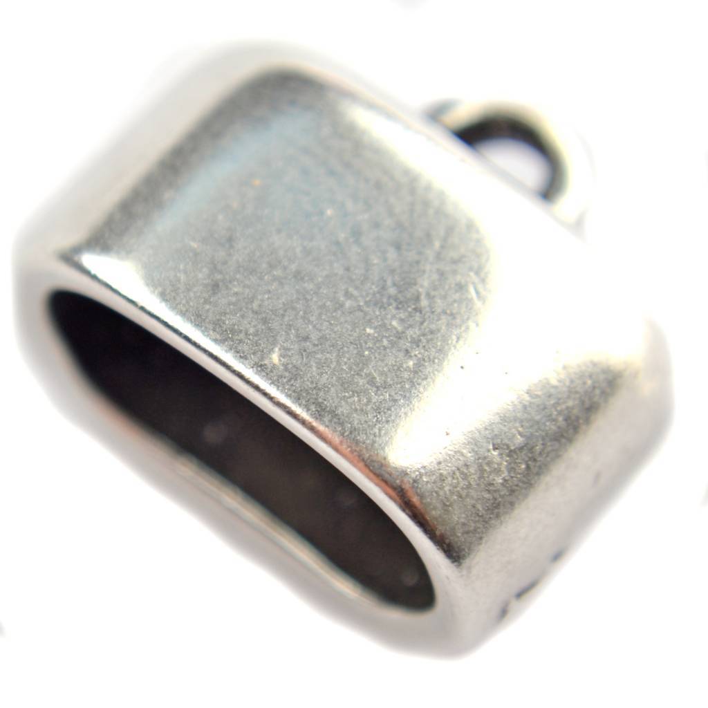 Eindkap Ø16x8mm Zilver DQ-Kraaltjes van Renate