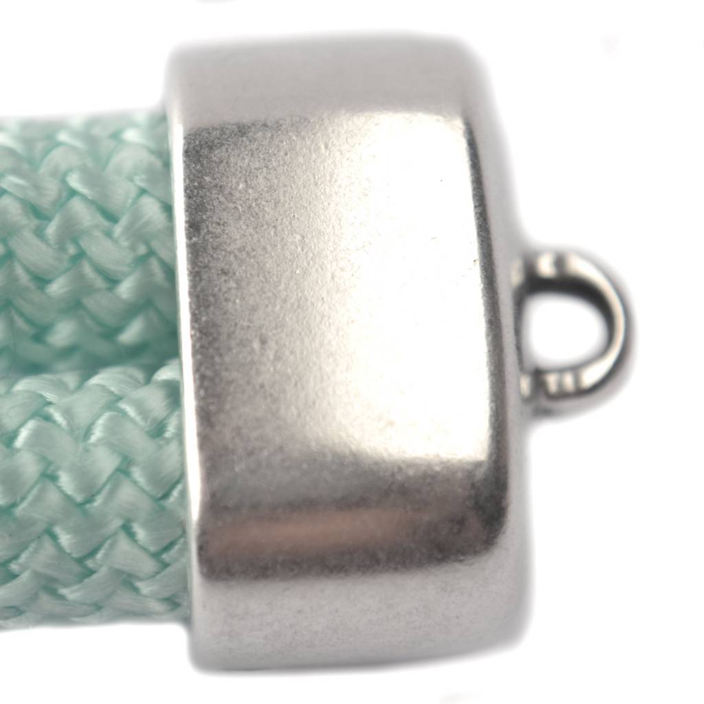 Eindkap Ø20x10mm Zilver DQ 23x17mm-Kraaltjes van Renate