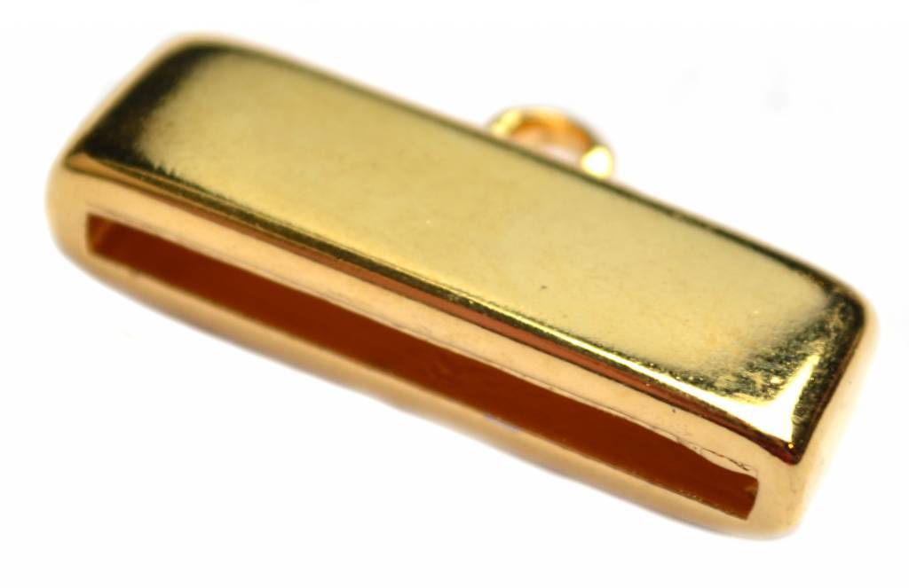 Eindkap Ø25x2mm Goud DQ 28x13mm-Kraaltjes van Renate