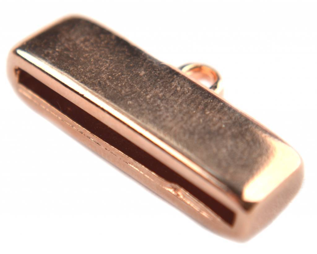 Eindkap Ø25x2mm Rosegoud DQ-Kraaltjes van Renate