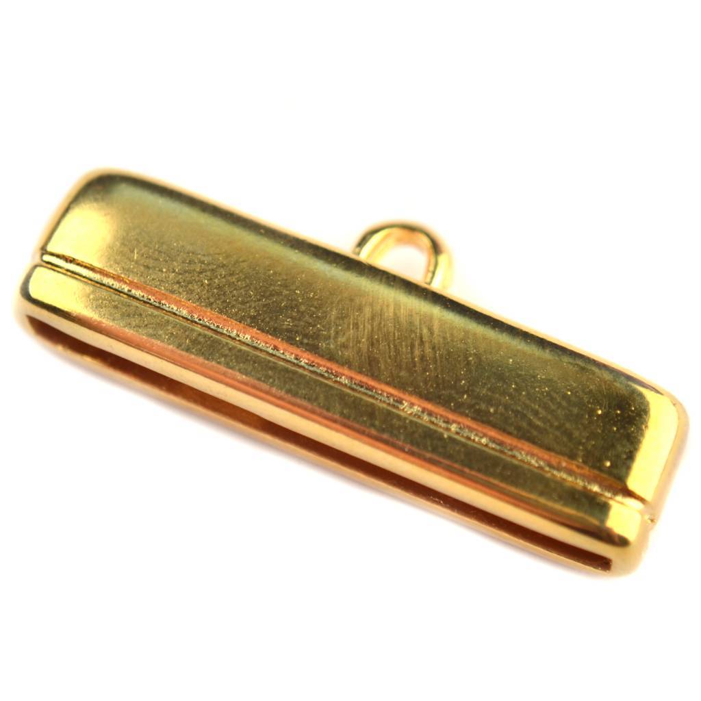 Eindkap Ø30x2.5mm Goud DQ-Kraaltjes van Renate