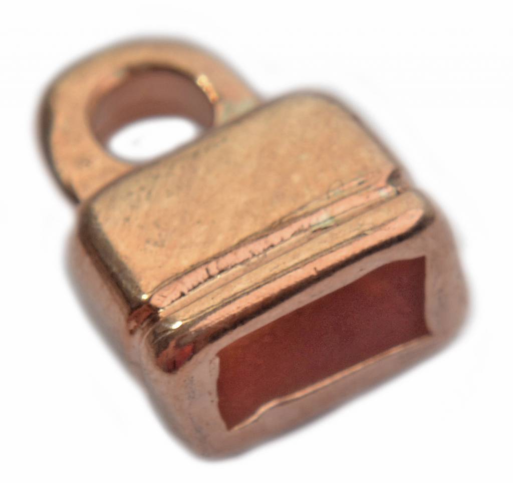 Eindkap Ø6x3mm Rosegoud DQ-Kraaltjes van Renate