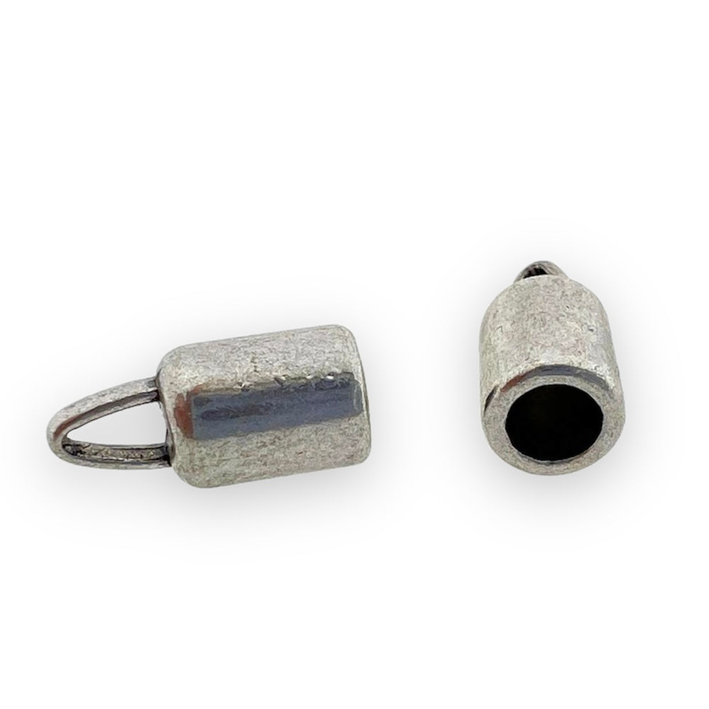 Eindkap Ø7mm Zilver 15mm-onderdelen-Kraaltjes van Renate