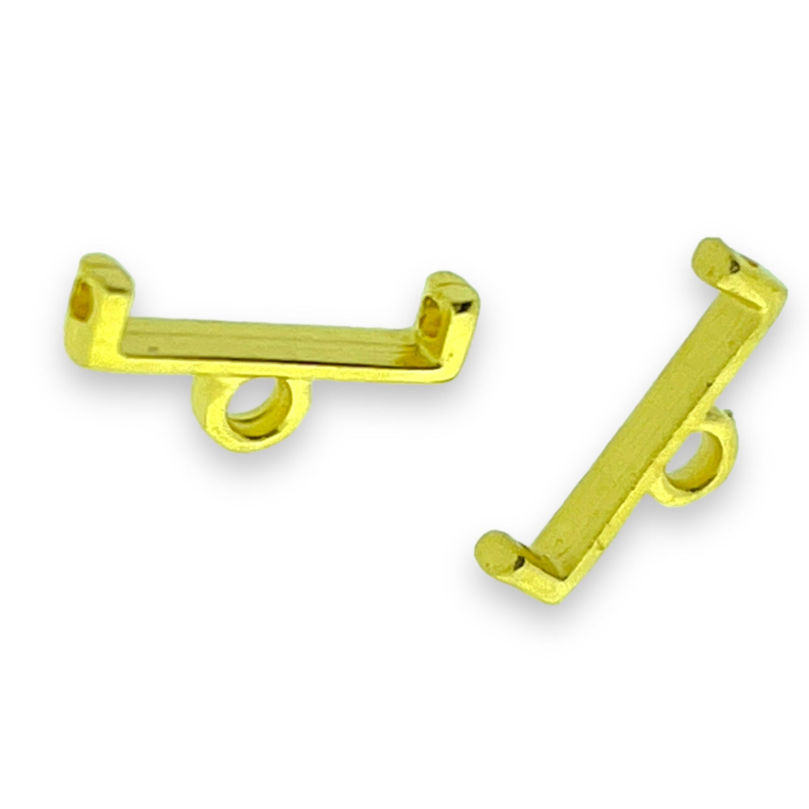 Eindsluiting voor miyuki armbanden 24K - 12x6mm-Kraaltjes van Renate