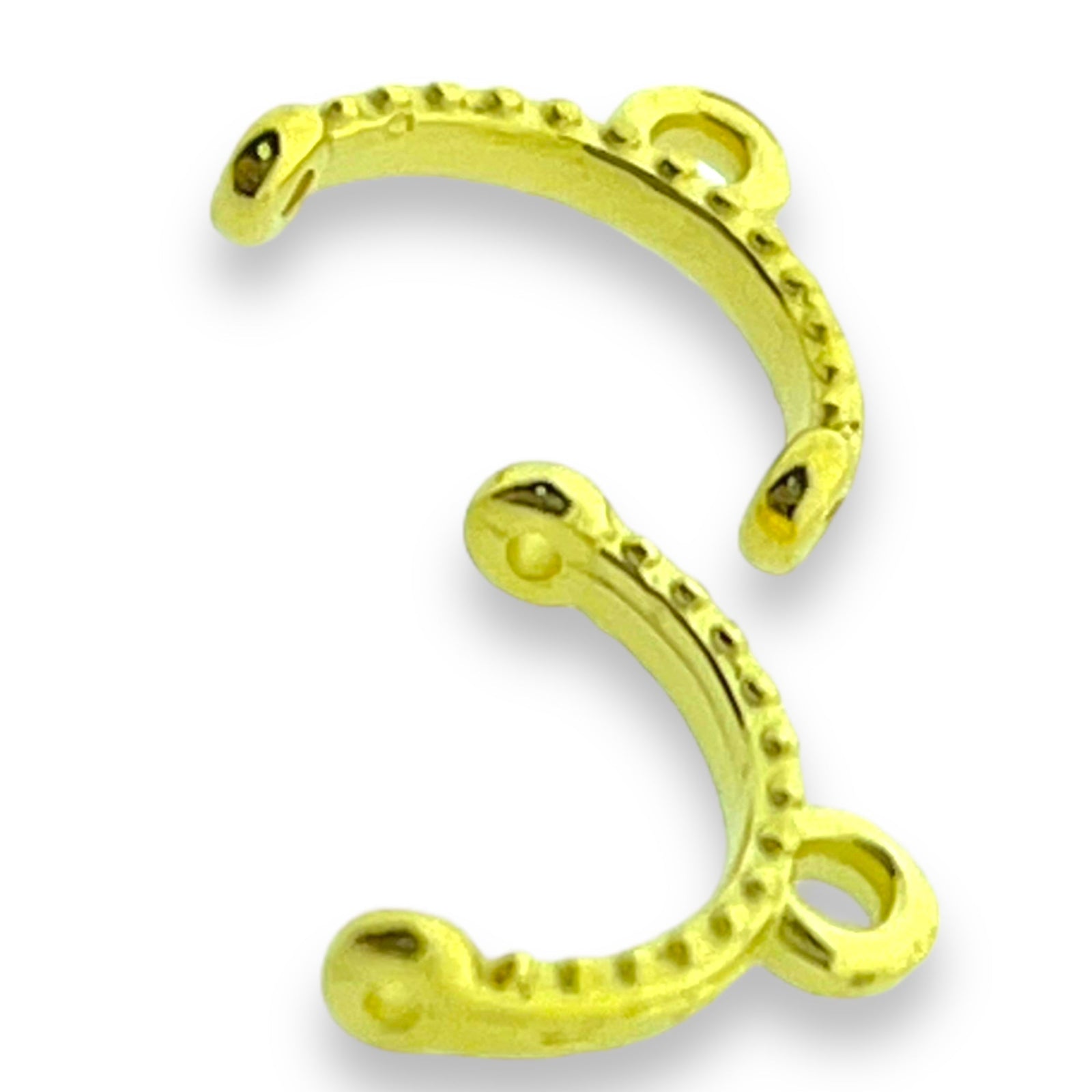 Eindsluiting voor miyuki armbanden 24K Goud DQ- 12x10mm-Kraaltjes van Renate