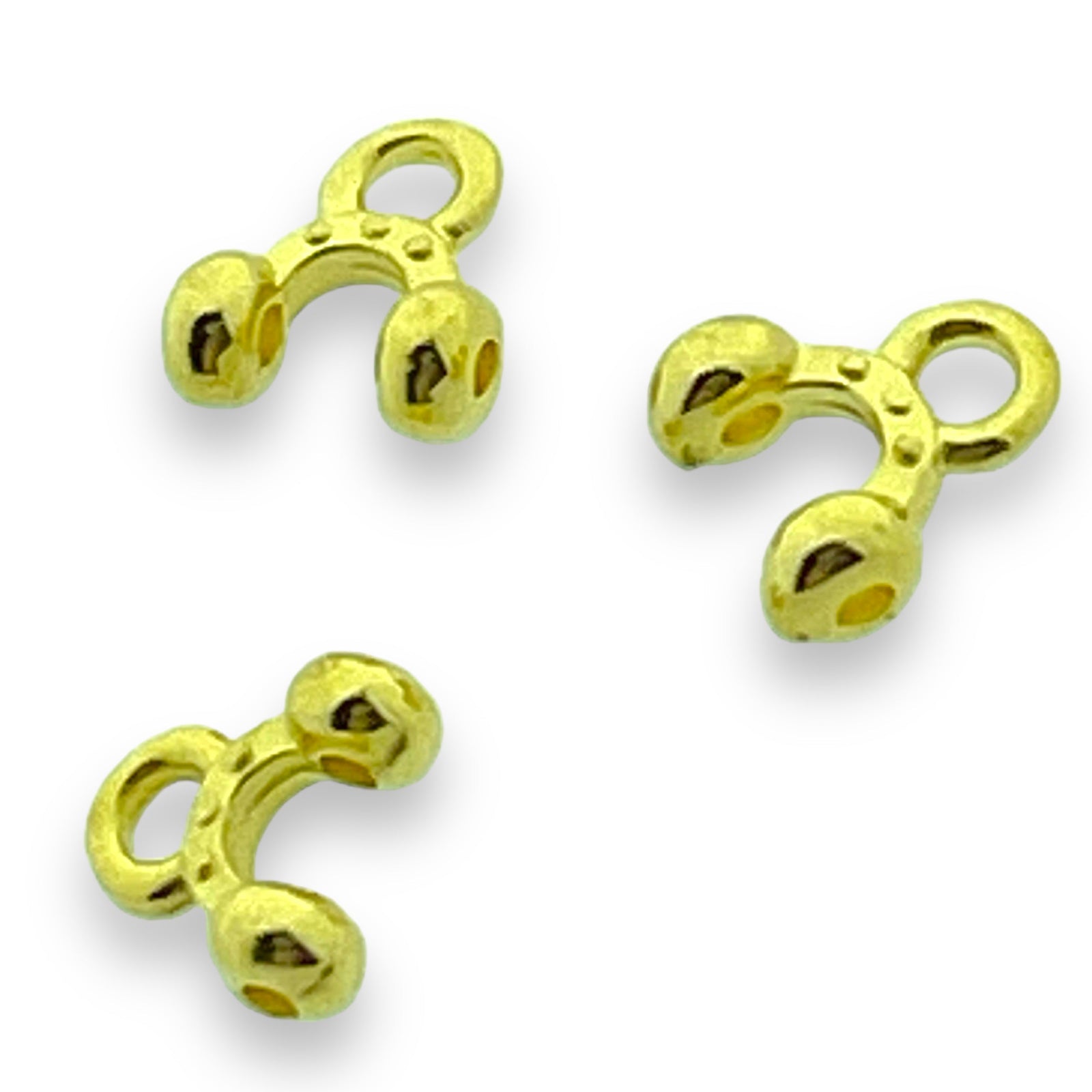 Eindsluiting voor miyuki armbanden 24K Goud DQ- 6,5x6mm-Kraaltjes van Renate