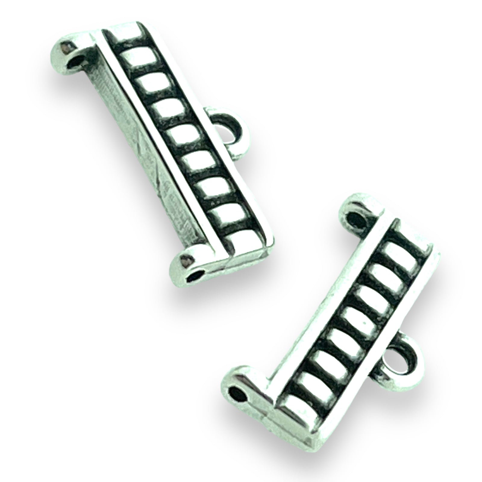 Eindsluiting voor miyuki armbanden Zilver Dq - 17x9mm-Kraaltjes van Renate