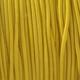 Elastiek geel 1mm - 3 meter-Kraaltjes van Renate