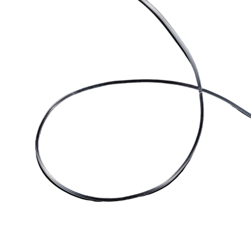 Elastisch Nylon Transparant 0.7mm - 12 meter-Koord-Kraaltjes van Renate