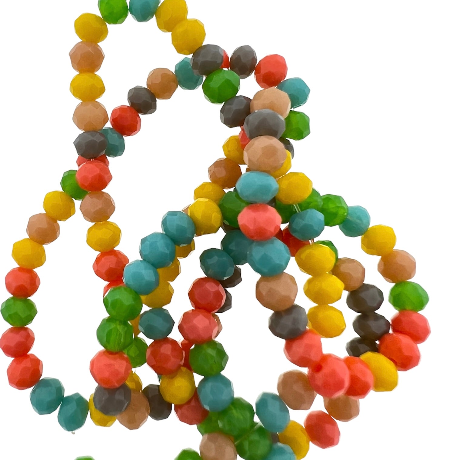 Facet mixed color 2,5mm - ±135 stuks-Kralen-Kraaltjes van Renate