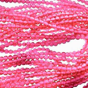 Facet rondel pink 2mm - ±185 stuks-Kralen-Kraaltjes van Renate