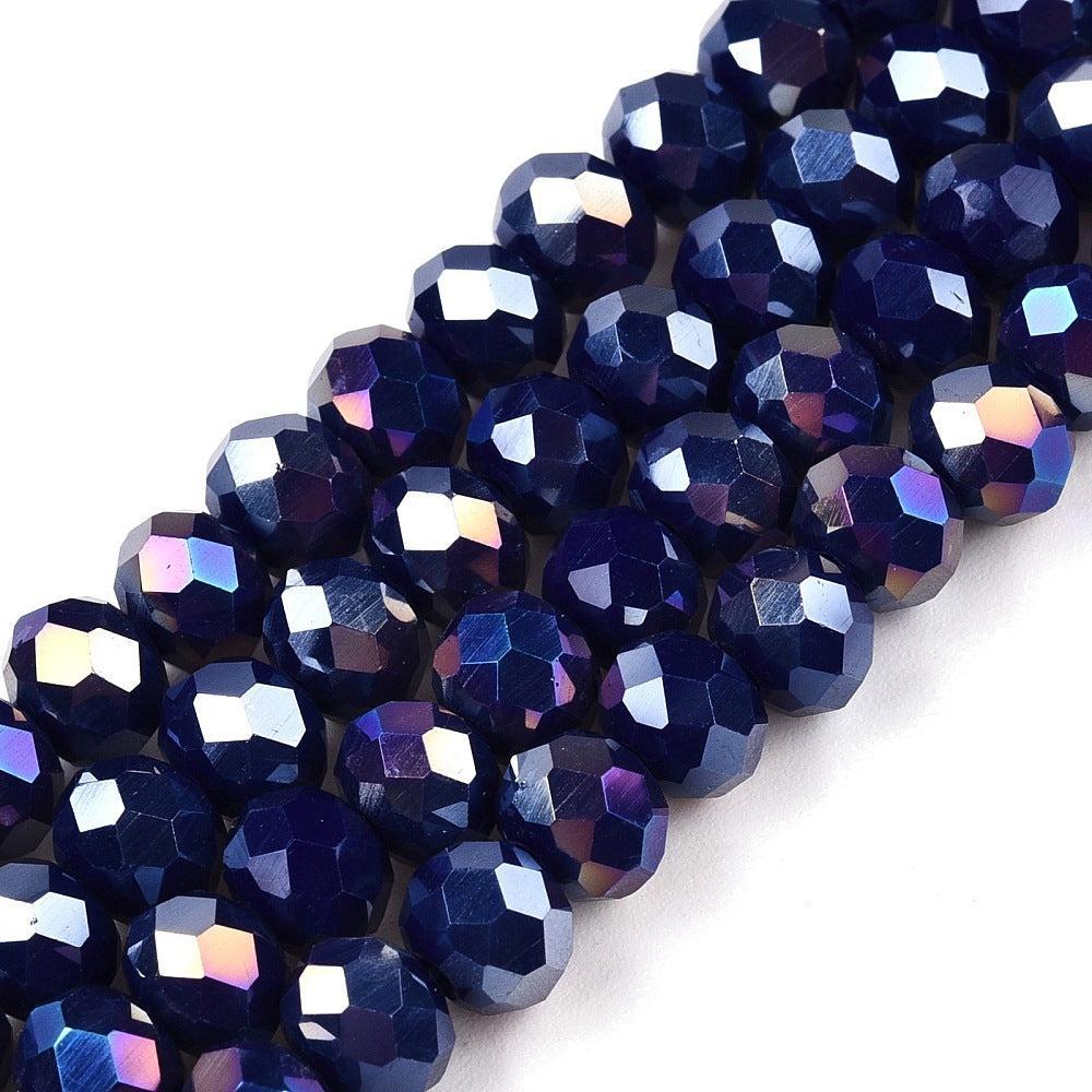 Facetkralen rondelle Muave 6x5mm - ±80 stuks-Kralen-Kraaltjes van Renate