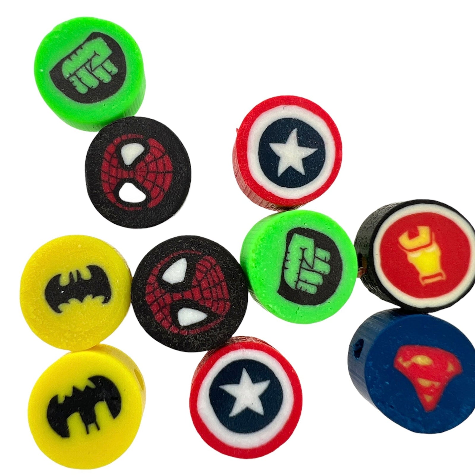 Fimo kralen marvel 10mm - 10 stuks-Kralen-Kraaltjes van Renate