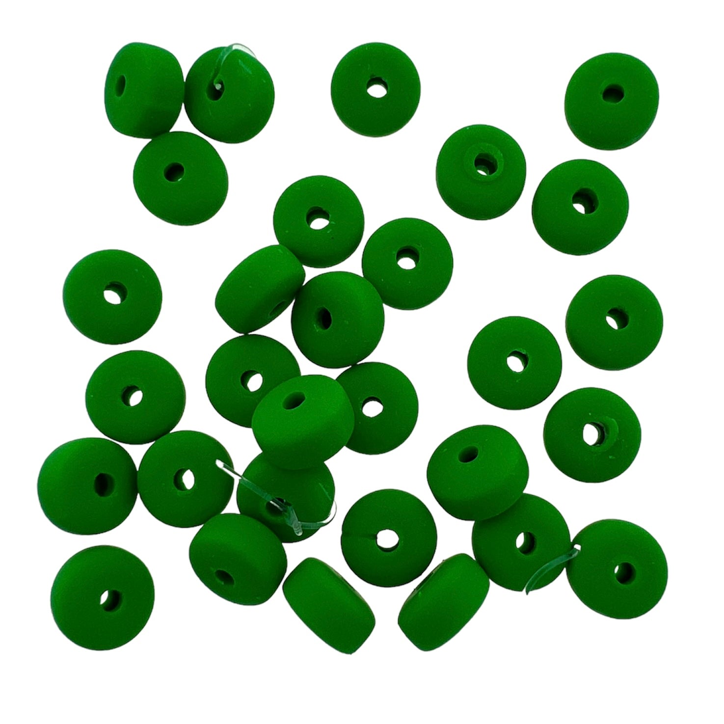 Fimo kralen candy groen 7mm -±30 stuks-Kralen-Kraaltjes van Renate